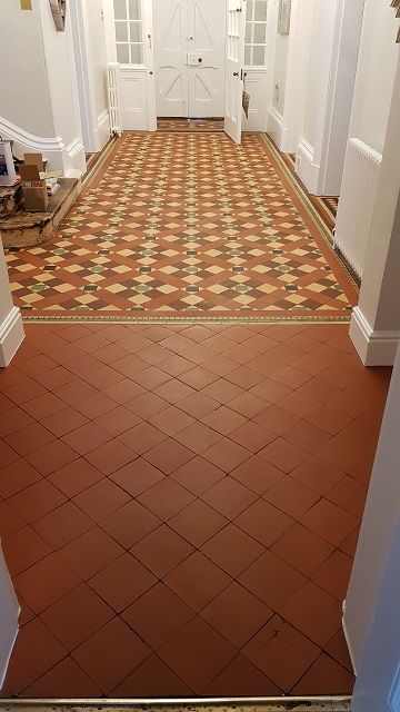 Victorian Hallway After Cleaning Sheffield