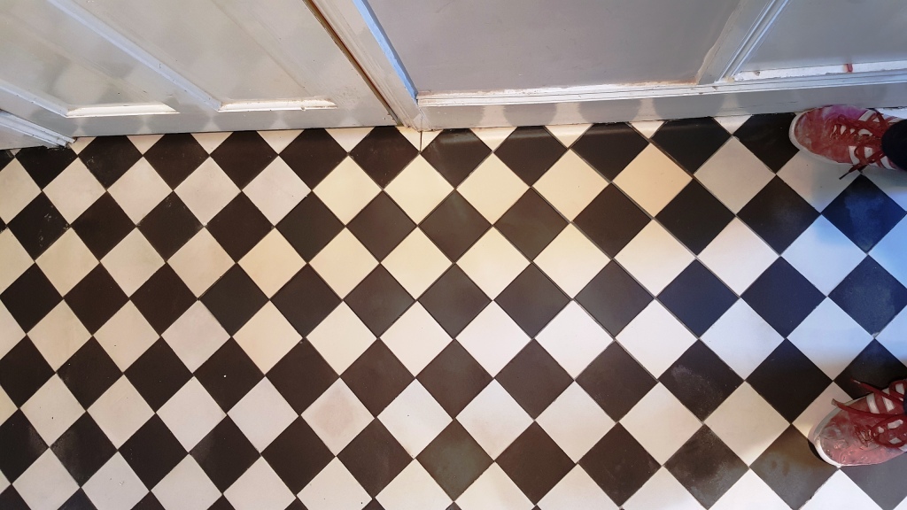 Victorian Tiled Hallway After Repair Rotherham