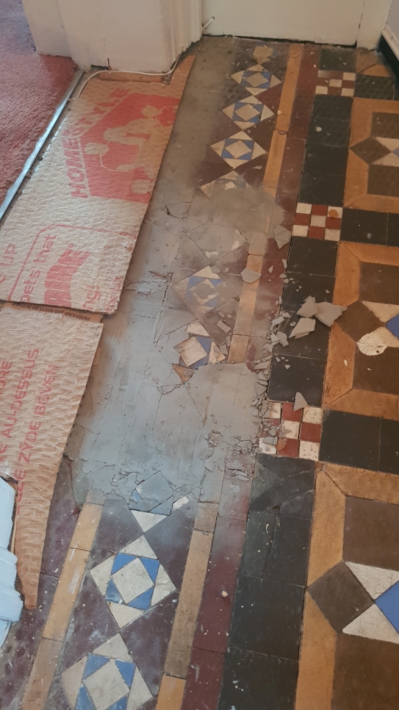 Victorian Floor Restoration Sheffield Before