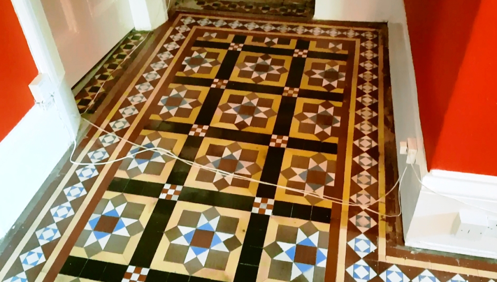 Victorian Hallway Floor Sheffield After Restoration