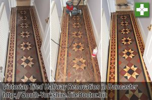 Victorian Tiled Hallway Before After Renovation Doncaster